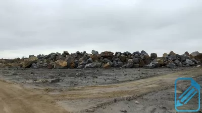 Действующий карьер гранитов в Республике Карелия